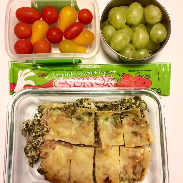 Lasagna leftover — lunchbox by Alex