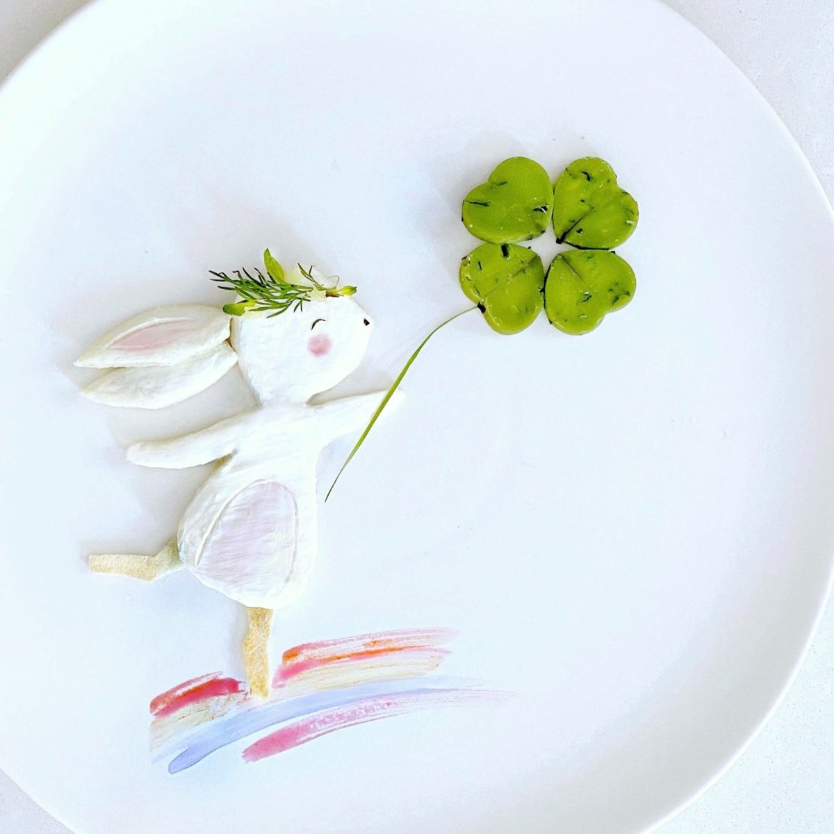 “You are my lucky charm! “ ⁣ — lunchbox by @tiny_human_big_appetite