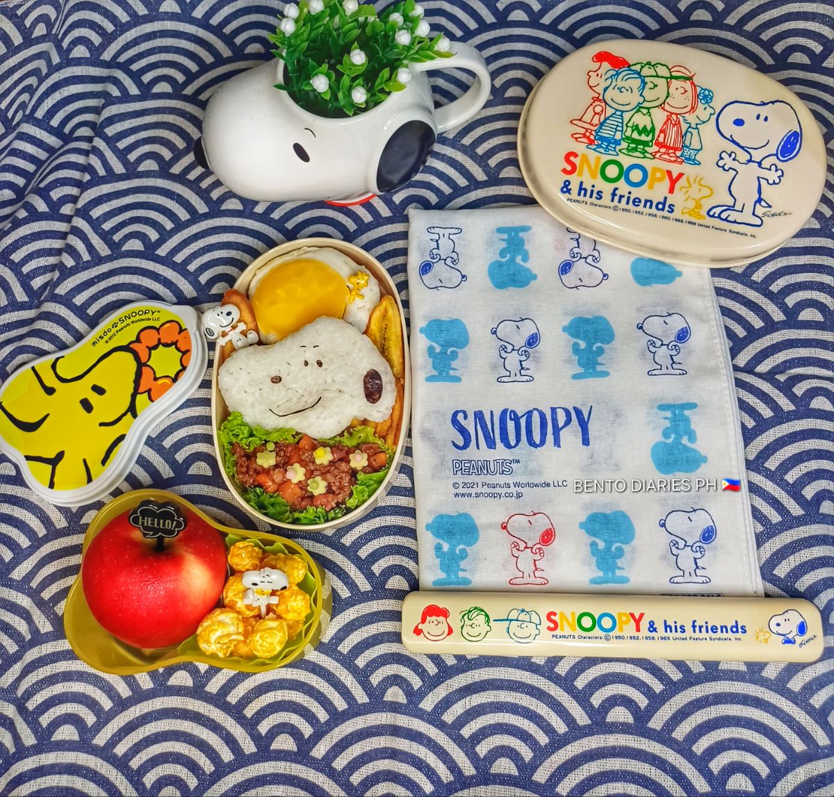 Simply Snoopy — lunchbox by Bento Diaries PH