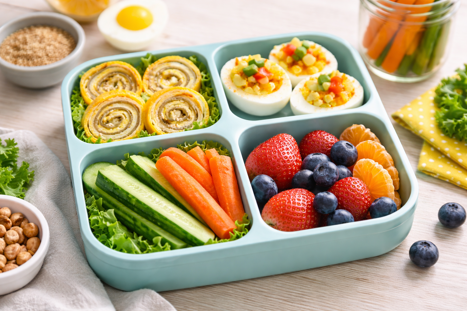 Egg-cellent Creative Ways to Pack Eggs for Lunch