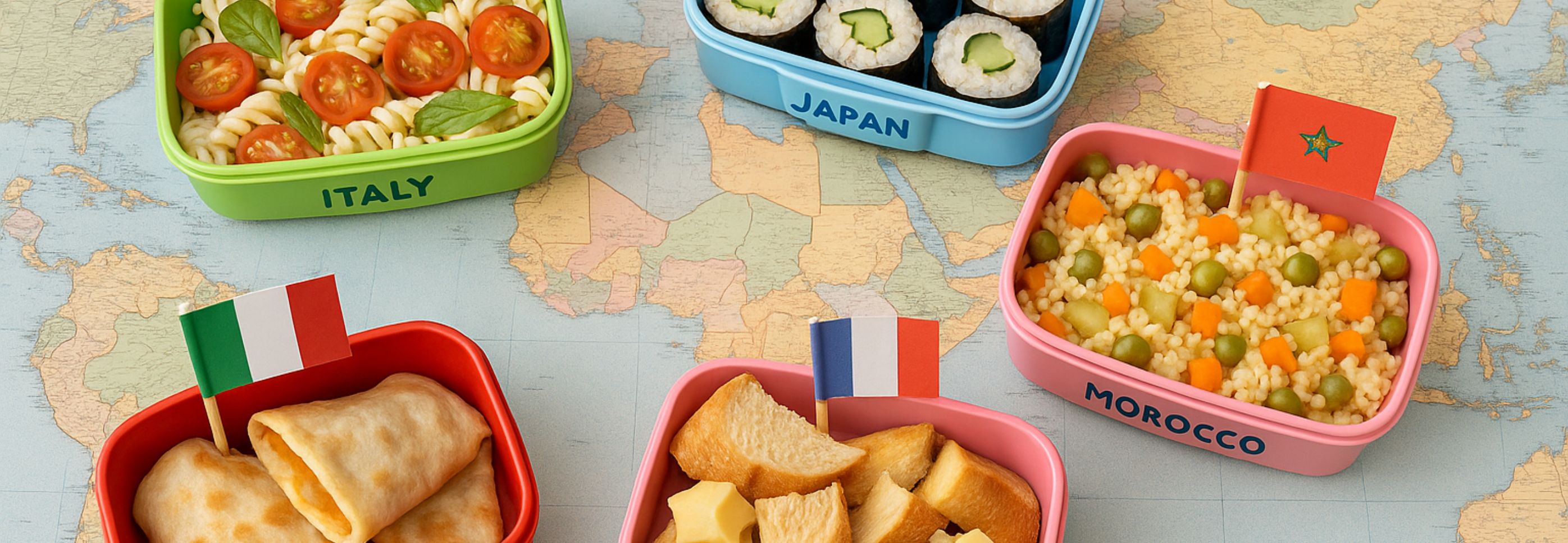 Travel the World from Your Lunchbox