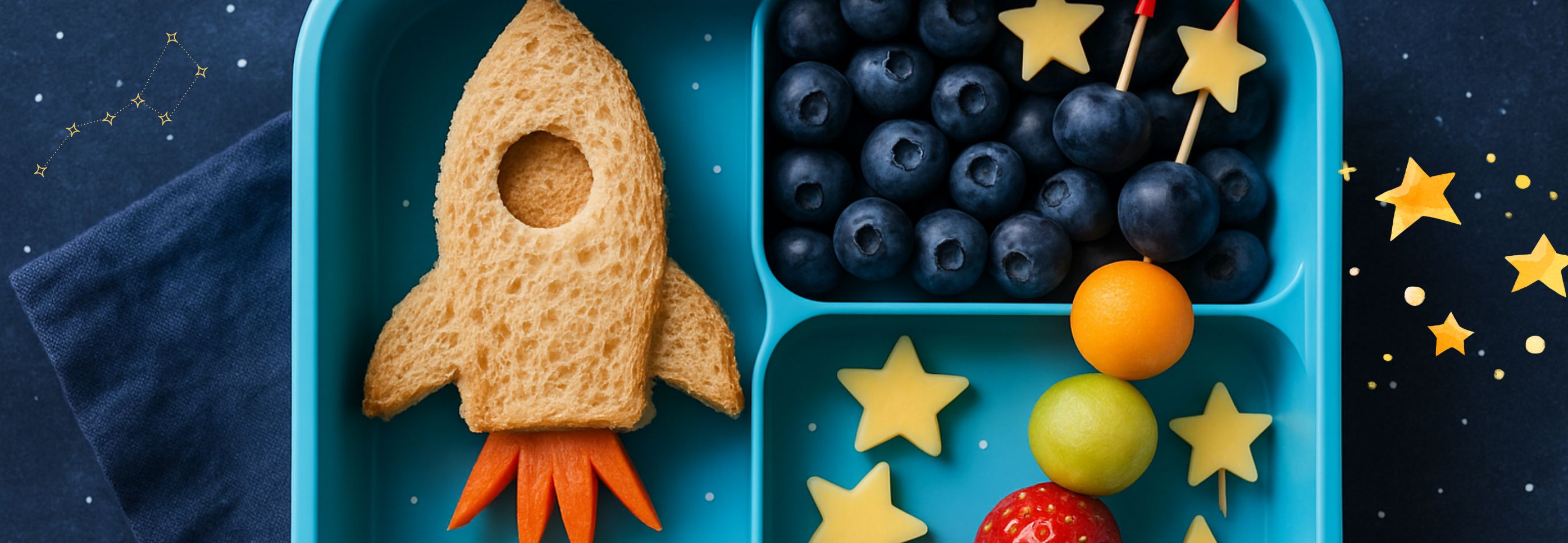 Space-Themed Lunchbox Ideas to Spark Kids’ Imagination