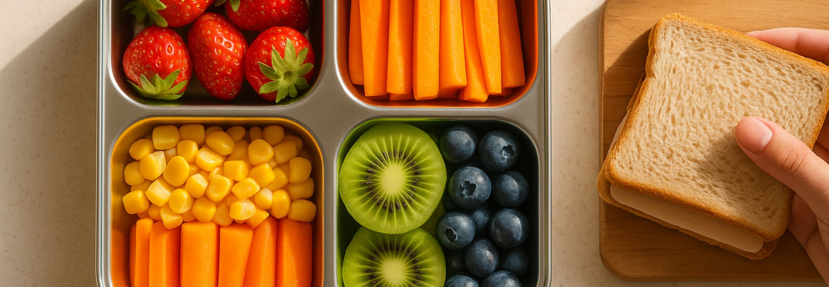 Rainbow Lunchboxes Kids Actually Eat