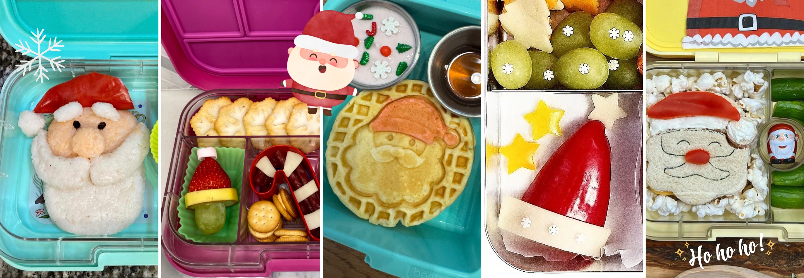 Santa-Inspired Lunchbox Ideas to Spread Smiles during the Holidays