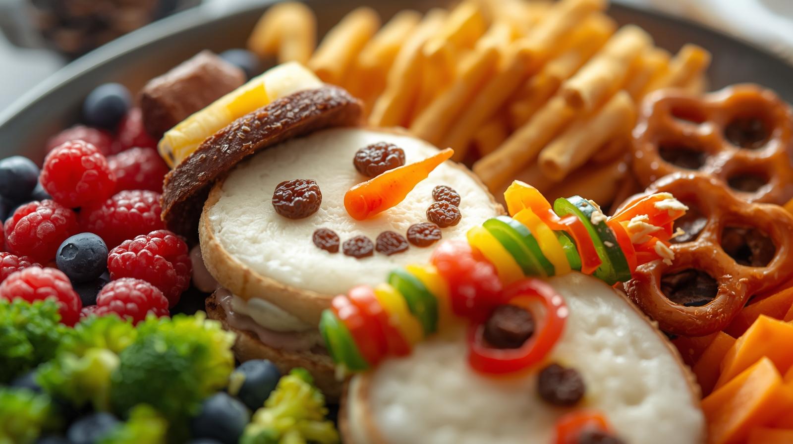DIY Snowman Sandwich Recipe: A Winter Lunchbox Classic