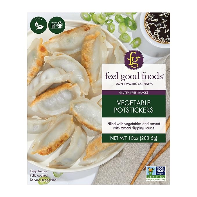 Vegetable potstickers frozen appetizers for lunch boxes