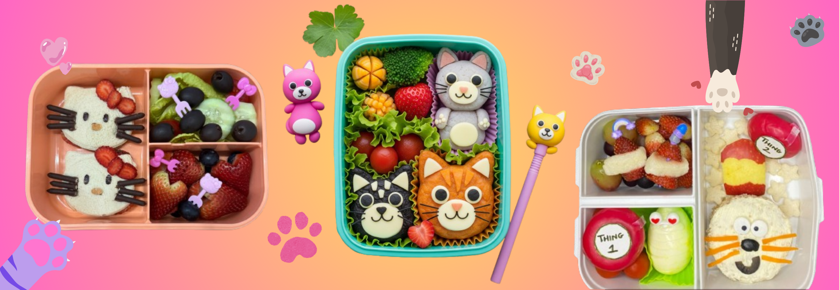 Purr-fectly Fun Cat-Themed Lunchbox Ideas That Kids Will Love