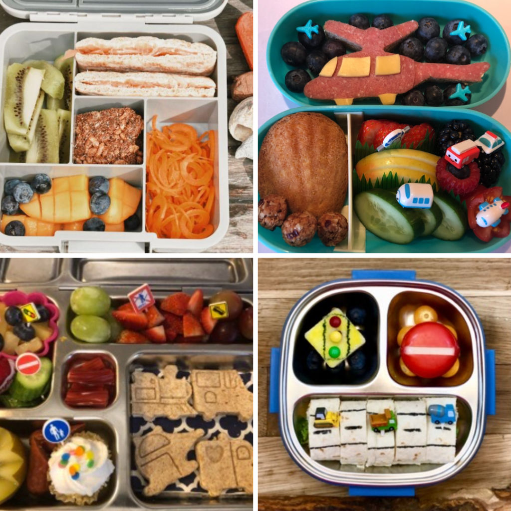 4 lunchbox ideas inspired by the visit of the kitchen of Da Vinci