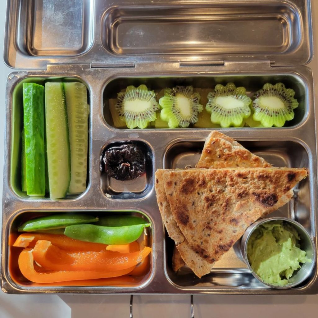 Classic cheese quesadilla whole wheat teuko kids lunchbox ideas bento school lunch children food