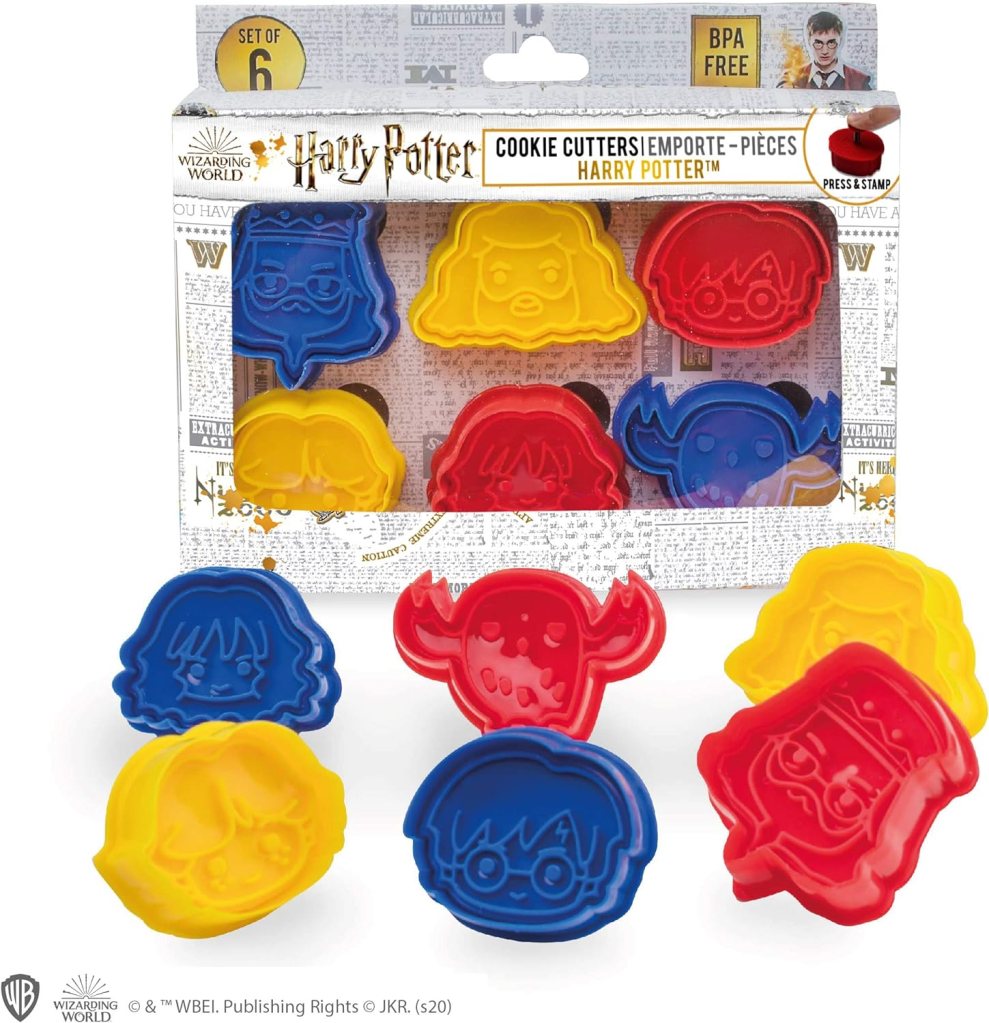 Harry Potter cookie cutters