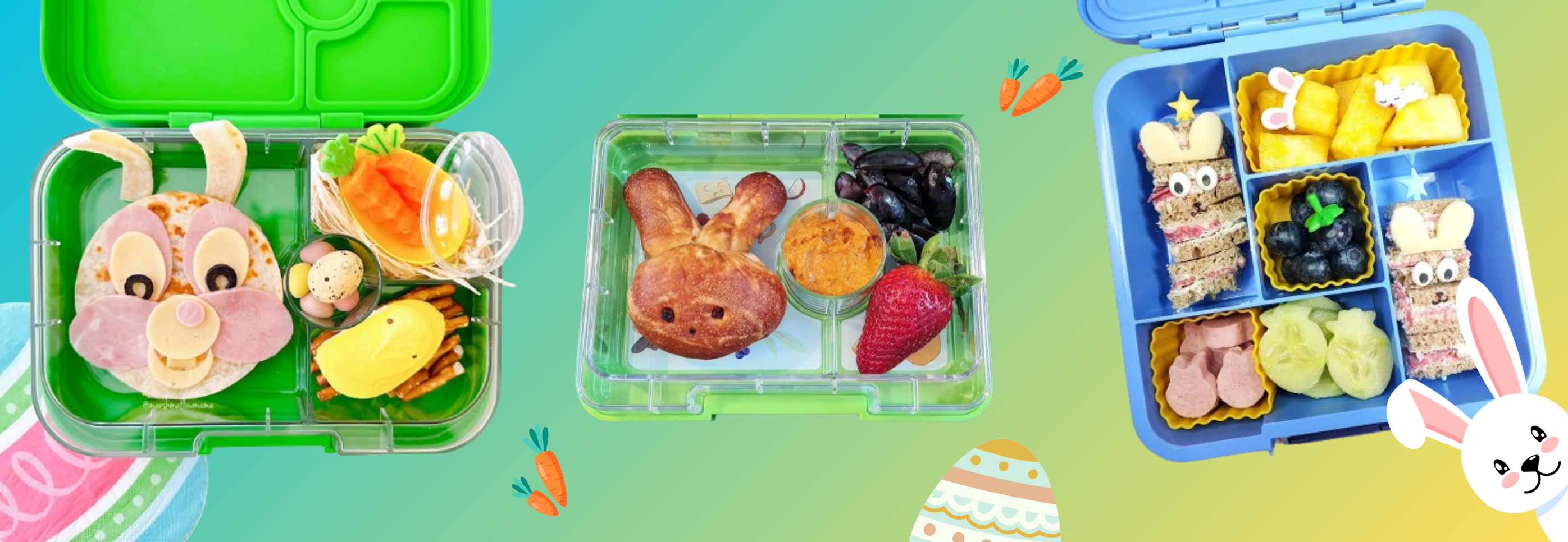Hop into Happiness with these 5 Easy and Creative Easter Bunny Lunchbox Ideas