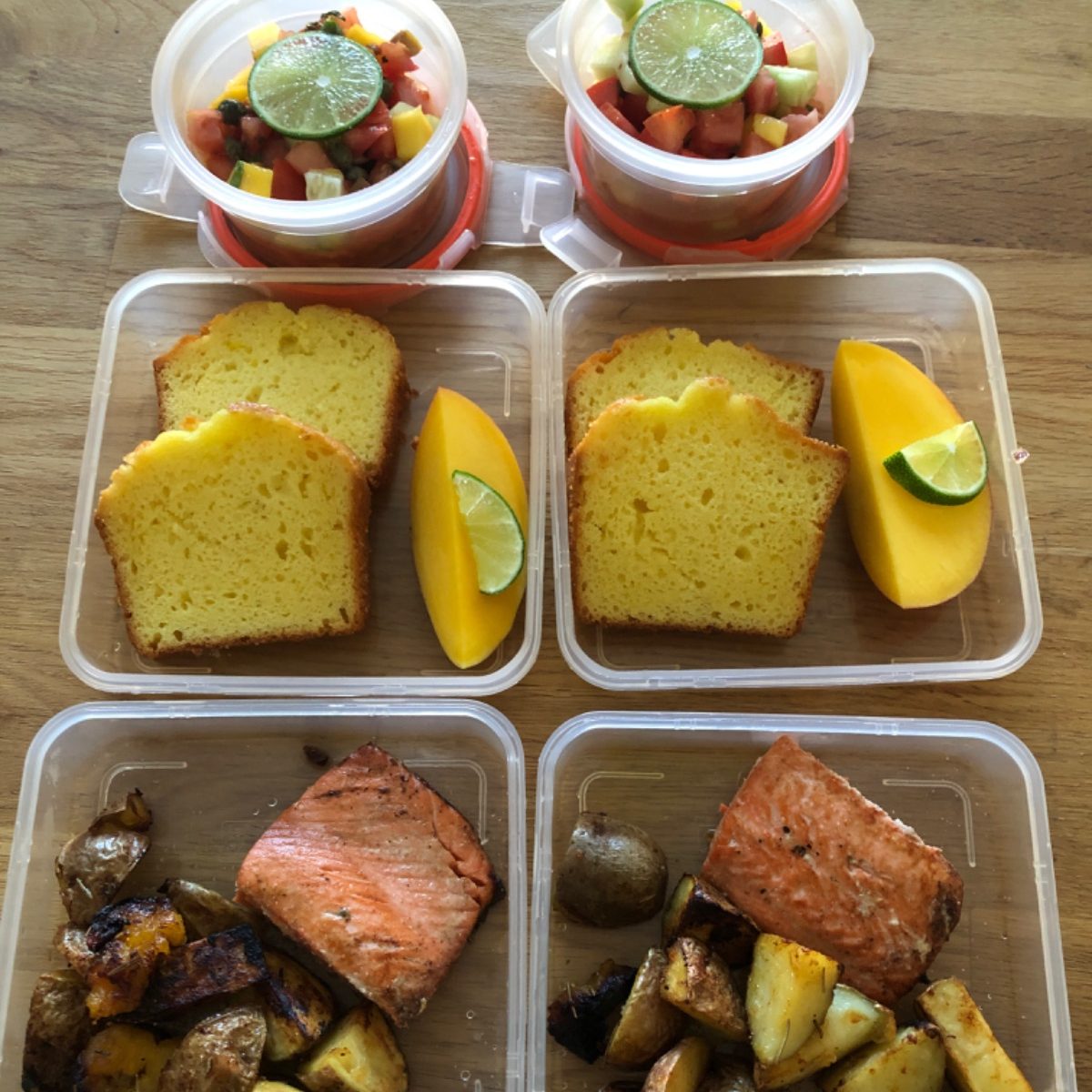 Sustainable seafood for Fish and Chips California style in kids' lunch boxes shared on Teuko.com