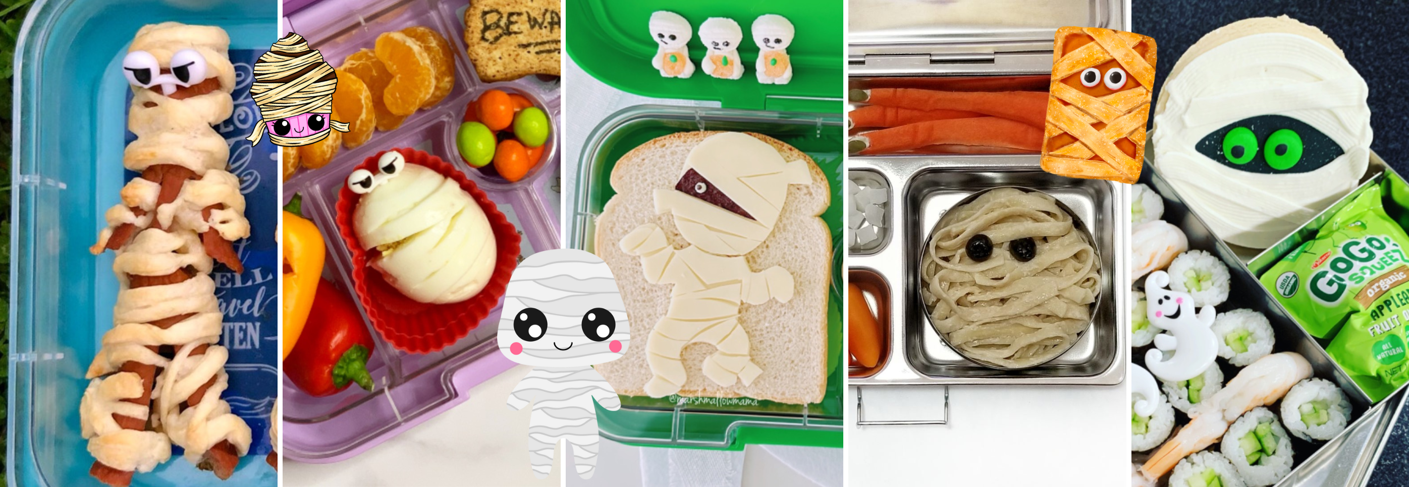 Fun and Easy Halloween Mummy Lunch Ideas for Kids’ Lunch Boxes