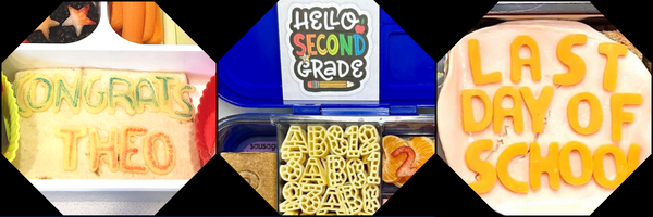 Graduation Food Ideas: how to make Graduation Letters and Numbers