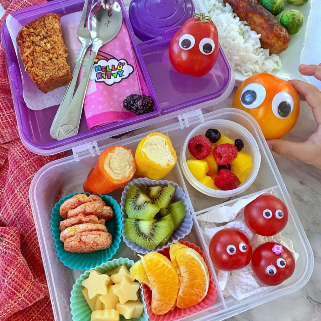 Carrot cake teuko kids lunchbox ideas, by @The Organic French Mom via Teuko.com