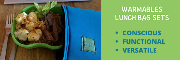 Warmables Lunch Bag Sets keep school lunches warm for hours