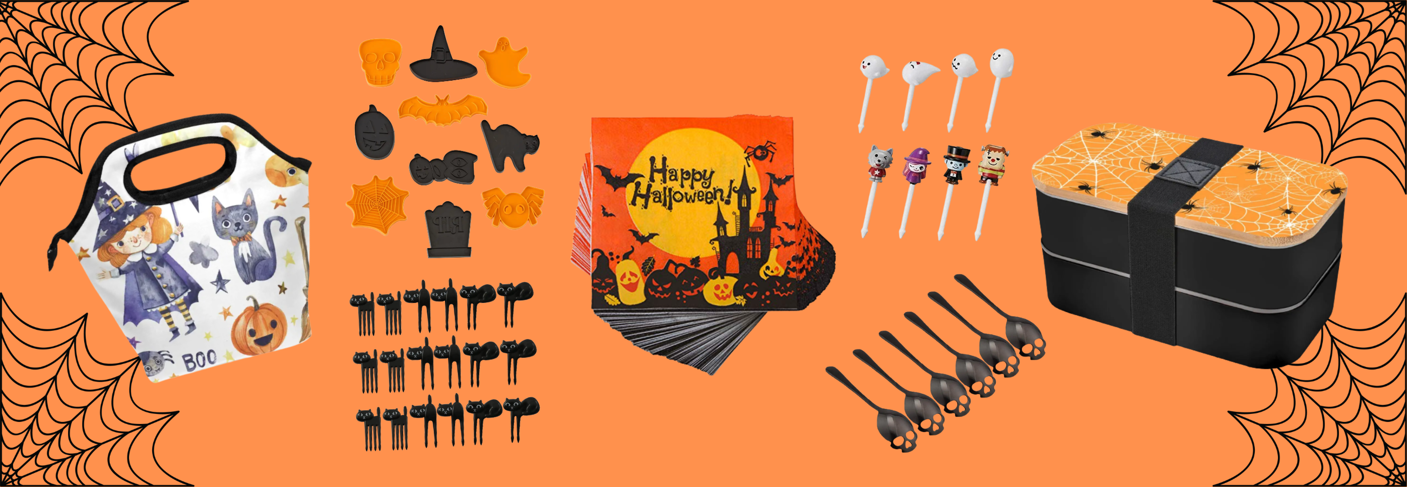 10 Best Halloween Lunchbox Accessories for Happy Kids’ School Lunches