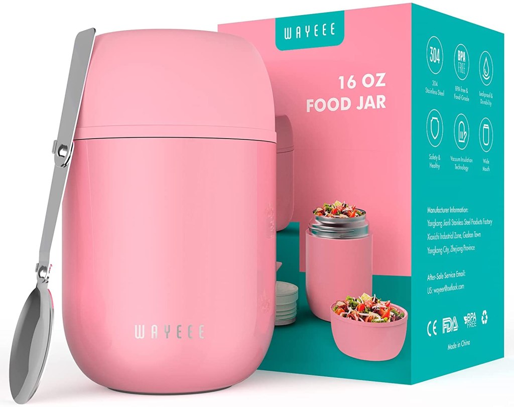 wayeee insulated food jar in sale during Amazon Prime day 2022
