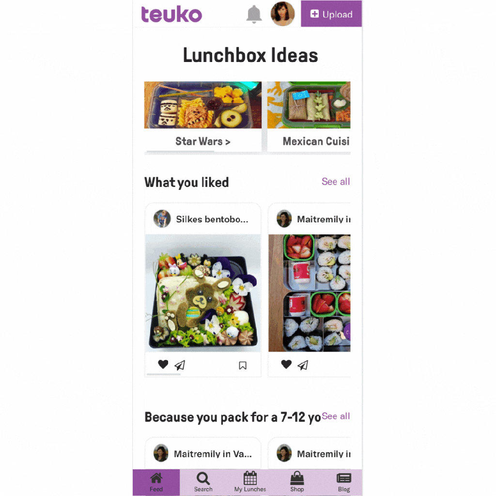 let's not forget that some times of the year have seasonal joyful events. Our Teuko Team selects some topics and you can find them at the top of the Feed.