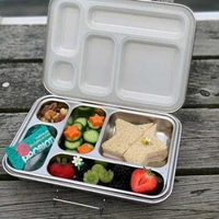 Sustainable Kid-Friendly Bento Boxes by Kiddy Planet