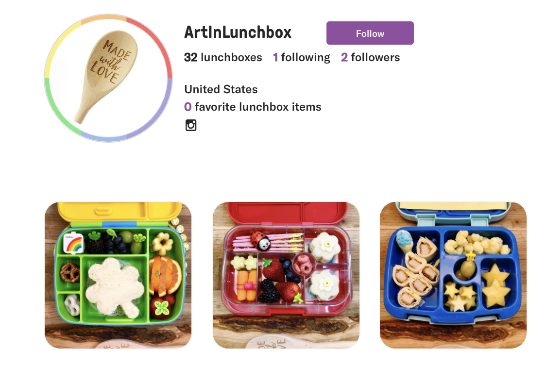 Design colorful kids' lunches with Aida @ArtInLunchbox