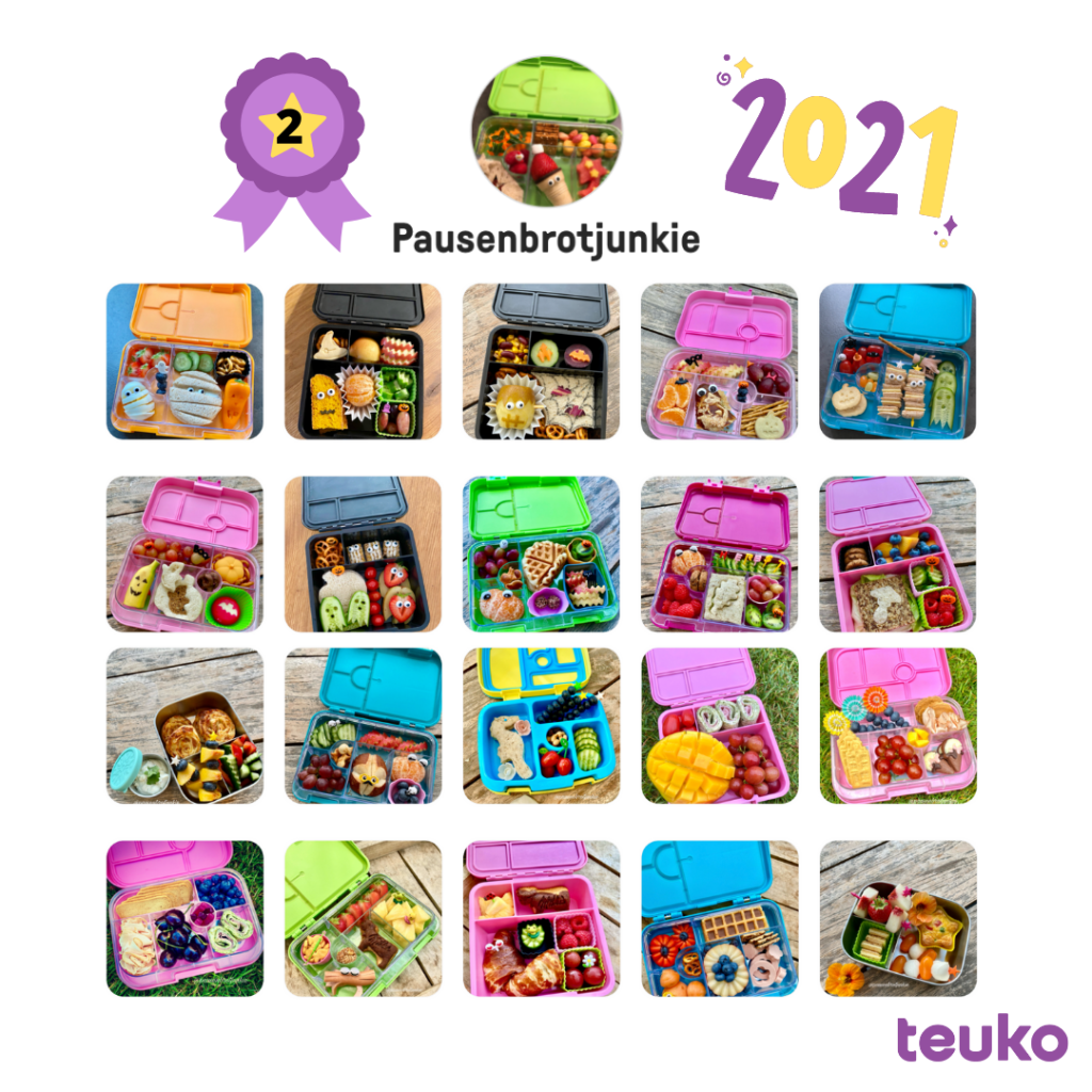 Sabine is also from Germany and she shared over 160 lunchbox ideas with us on Teuko.com this year
