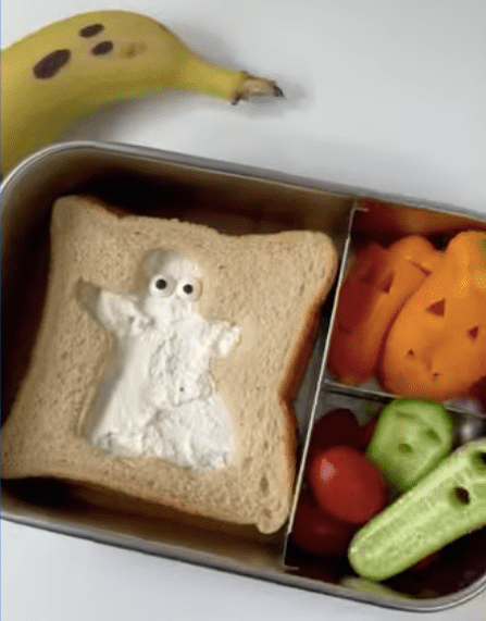 The Haunted Sandwich video tutorial, by foodplattermum
