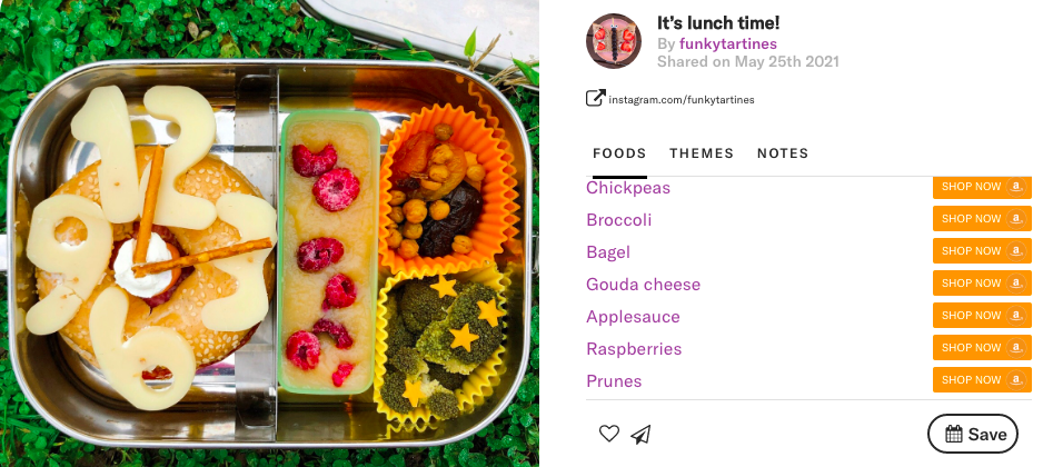 Fun Shapes make a statement in that lunchbox by @funkytartines on Teuko.com.
