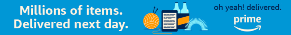 Start your 30-day free Amazon Prime trial banner for taking advantage of great promotions
