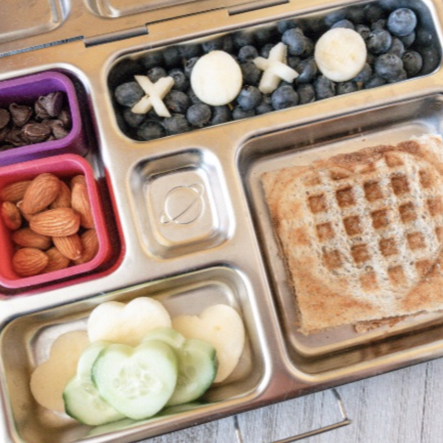 Teuko.com the lunchbox community - Veganlunchmom kids lunchbox idea with milk chocolate chips