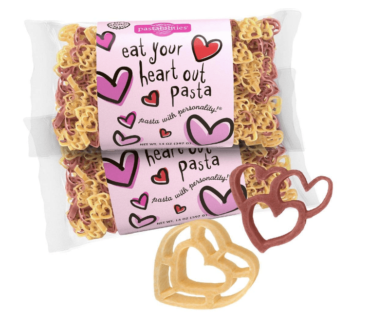 Love pasta kid-friendly food very easy cooking for Valentine's Day vibes in kids bento lunchbox