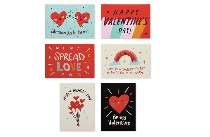 Valentine's day lunchbox notes