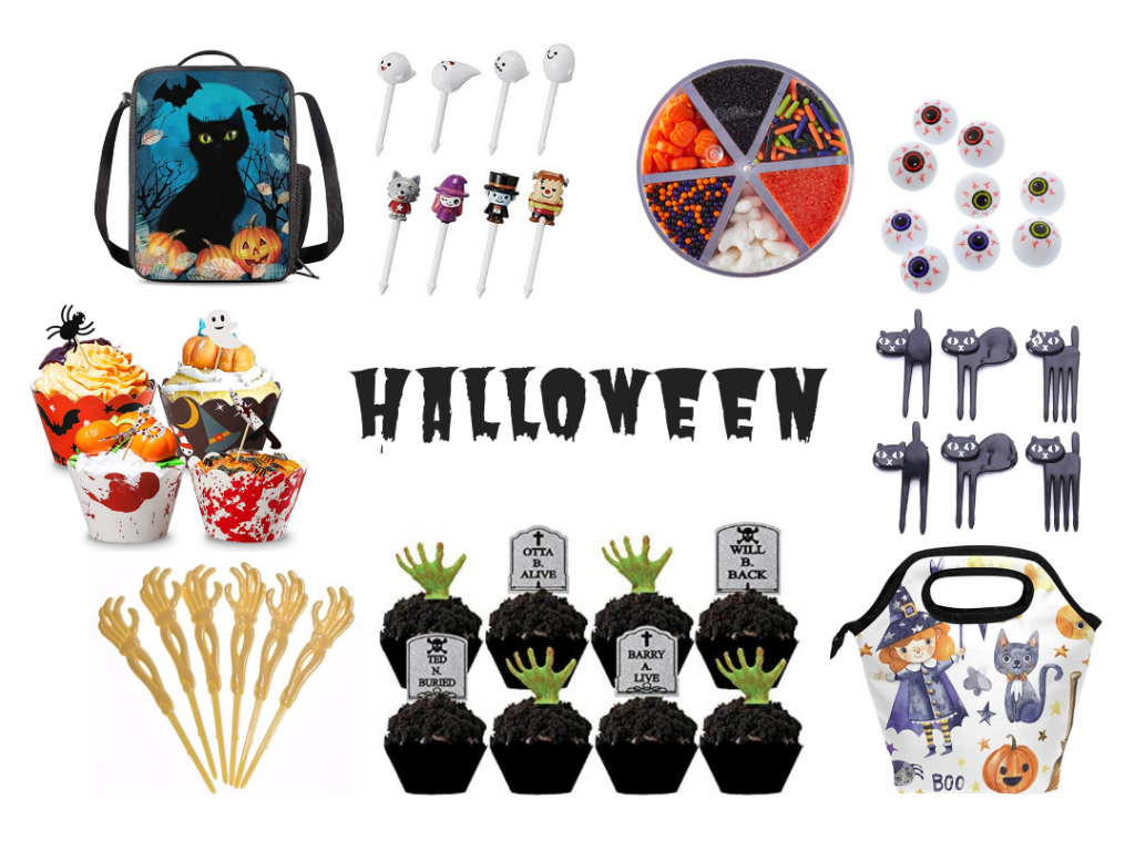 Halloween accessories. Teuko Lunchbox Store on Amazon.