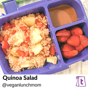 Quinoa salad by veganlunchmom, , found on Teuko.com, the online community for lunchbox packers