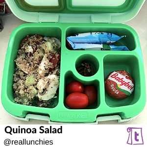 Quinoa salad by reallunchies, found on Teuko.com, the online community for lunchbox packers