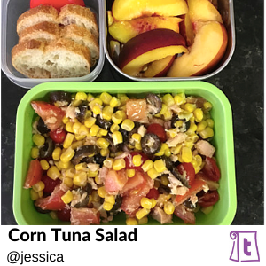 Corn Tuna Salad by Jessica , found on Teuko.com, the online community for lunchbox packers