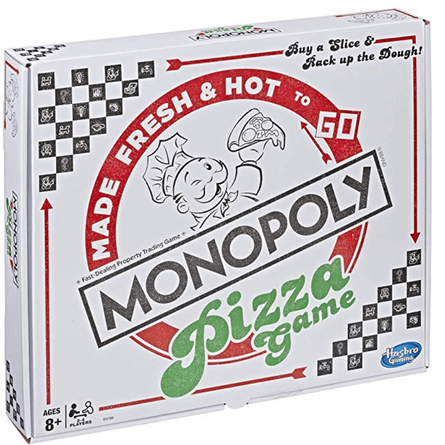 holiday gift guide for kids game monopoly pizza