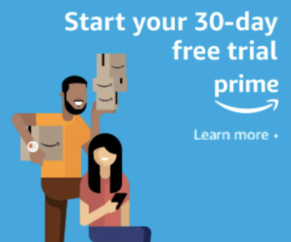 Start your 3-day free Amazon Prime trial