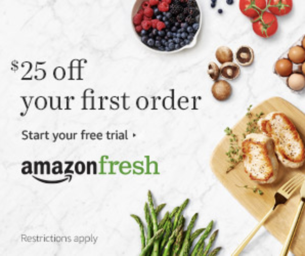 Start your free AmazonFresh trial