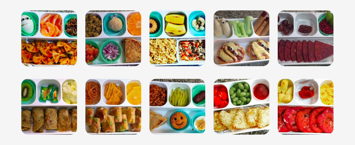 Looking back at one year of bento boxes with Nisha.