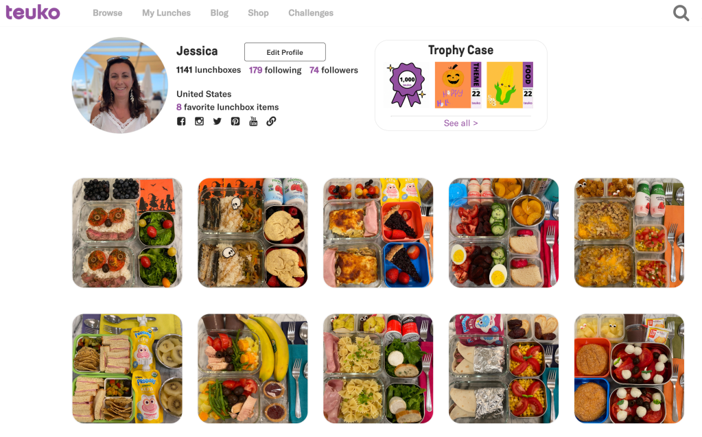 Teuko lunchbox user Jessica kid-friendly food school lunch ideas