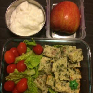 Pack plain or vanilla yogurt separately and let kids dip their apples at lunchtime.