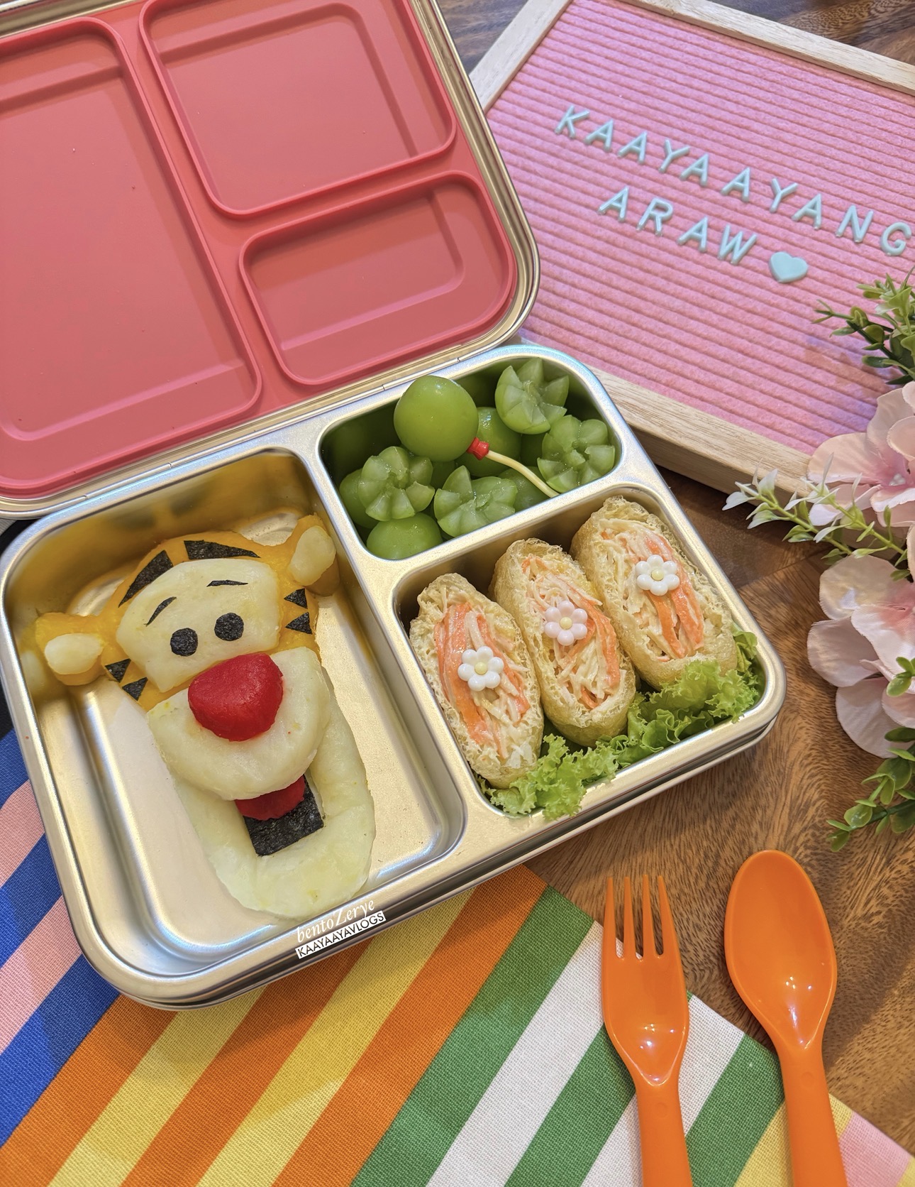 Tigger Mashed Potato Lunch Idea — lunchbox by _kaayaaya