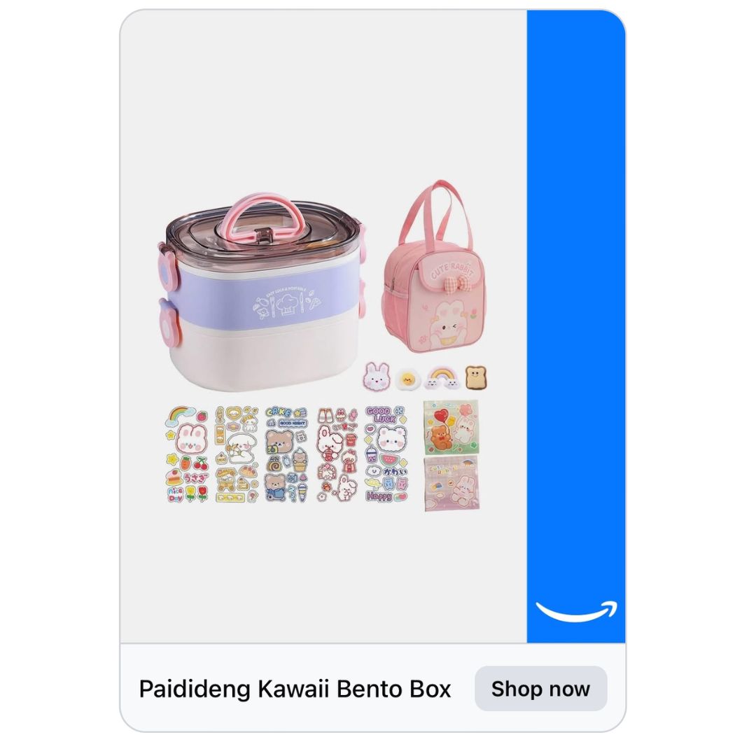 Prime Big Deal Days Lunchbox set kawaii