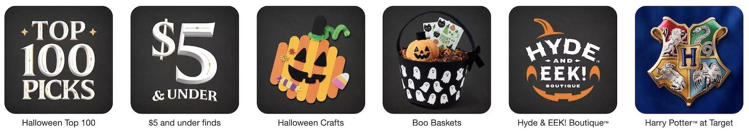 Target Halloween October 2026 top feed