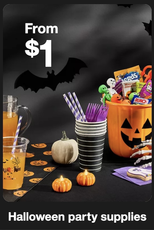Target Halloween Supplies