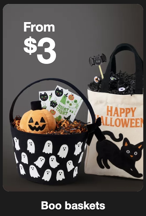 target boo baskets halloween 2026