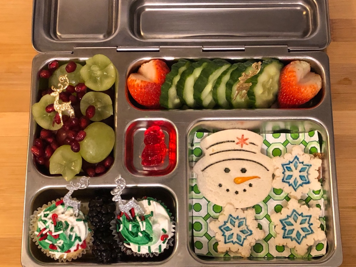 Snowman — lunchbox by Making lunches fun