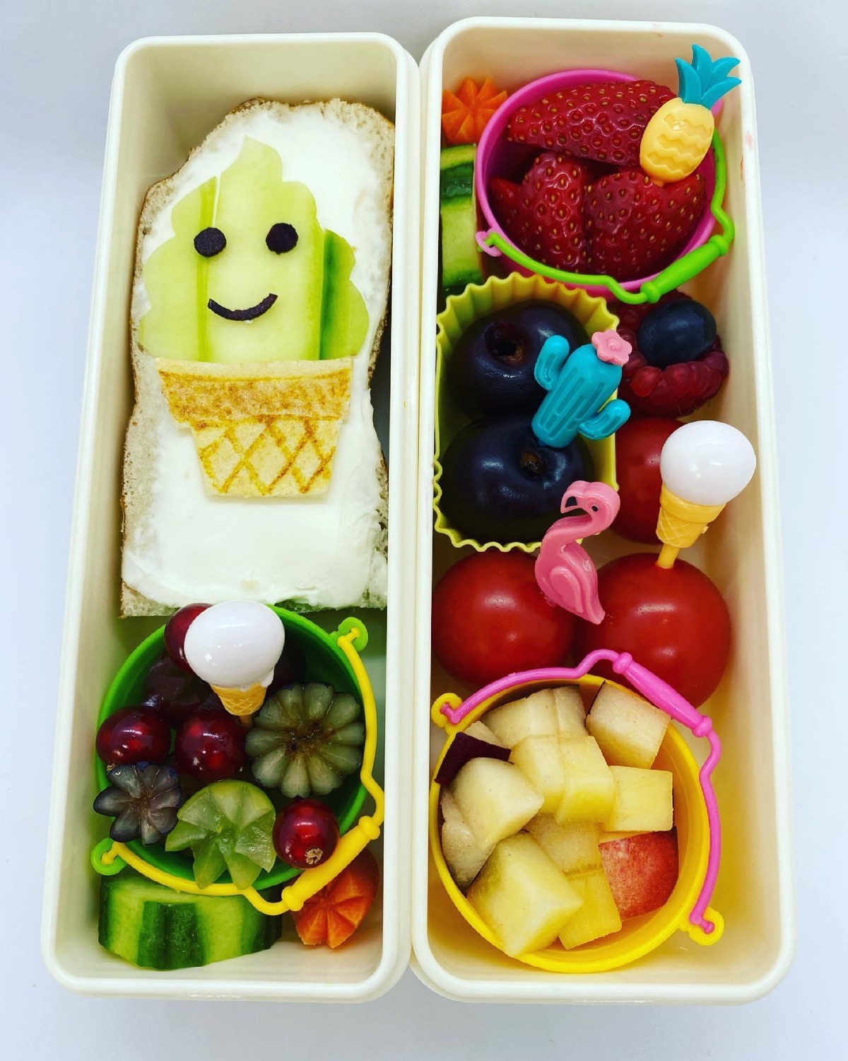 Ice  cream — lunchbox by Silkes bentoboxes