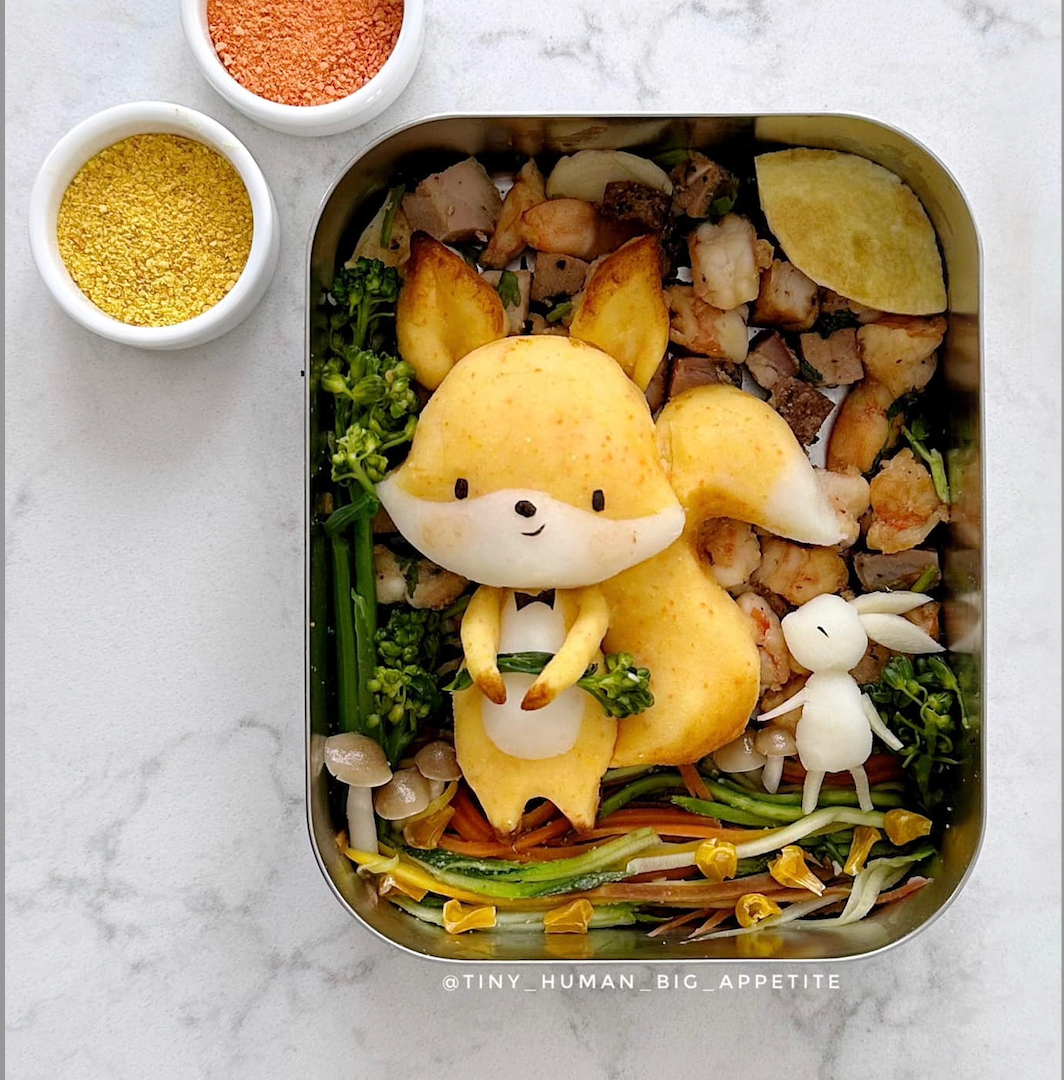 Mr.Fox — lunchbox by @tiny_human_big_appetite